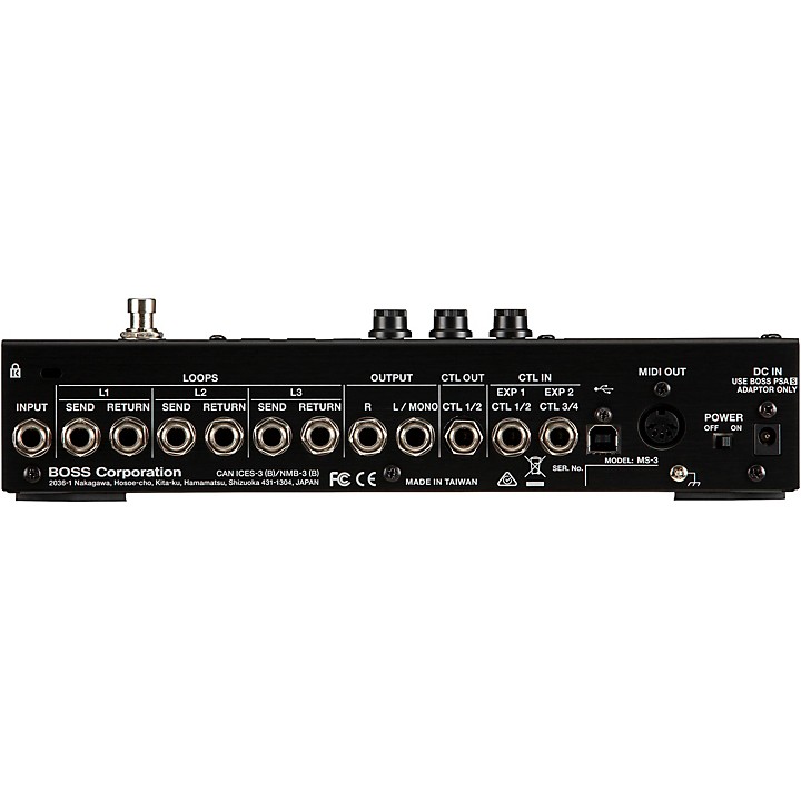 BOSS MS-3 Multi-Effects Switcher | Music & Arts