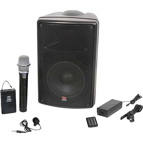 battery powered microphone and speaker