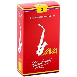 Vandoren JAVA Red Alto Saxophone Reeds