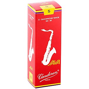 Vandoren JAVA Red Tenor Saxophone Reeds