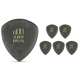 Dunlop JD JazzTone 208 Guitar Picks 6-Pack