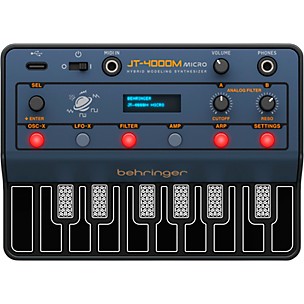 Behringer JT-4000M Micro Hybrid Modeling Synthesizer