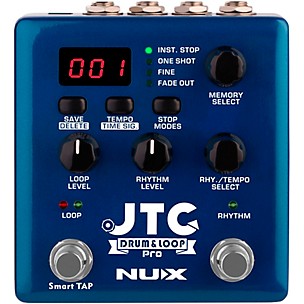 NUX JTC Pro Drum & Loop Effects Pedal