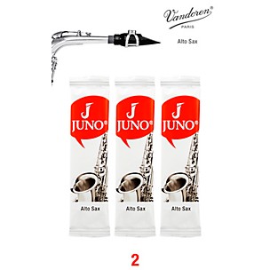 Vandoren JUNO Alto Sax, 3 Reed Card