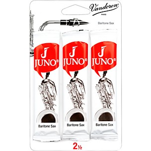 Vandoren JUNO Baritone Saxophone 3 Reed Card