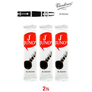 Vandoren JUNO Bb Clarinet, 3 Reed Card