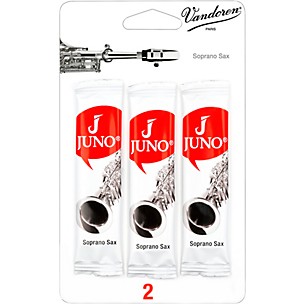 Vandoren JUNO Soprano Saxophone 3-Reed Card
