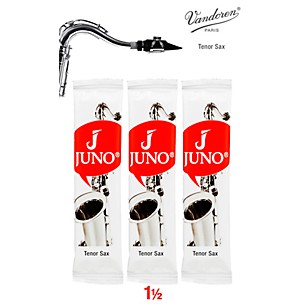 Vandoren JUNO Tenor Sax, 3-Reed Card