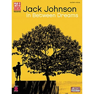 Cherry Lane Jack Johnson In Between Dreams Guitar Tab Songbook