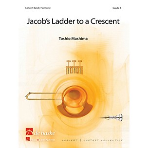 Hal Leonard Jacob's Ladder To A Crescent Score Only Concert Band