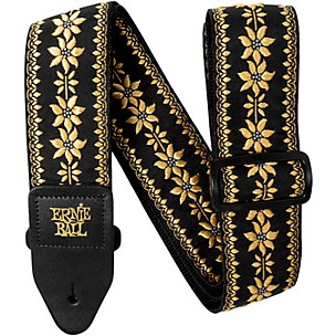 Ernie Ball Jacquard Polypropylene 2" Guitar Strap - Flower Crown