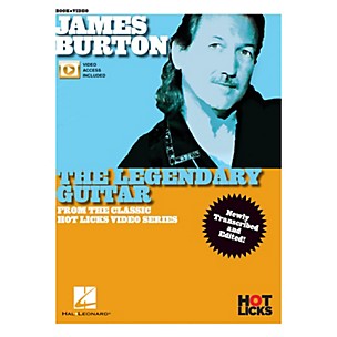 Hal Leonard James Burton - The Legendary Guitar From the Classic Hot Licks Video Series (Book/Video Online)