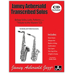 Jamey Aebersold Jamey Aebersold Transcribed Solos (Book/CD)