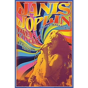 Hal Leonard Janis Joplin Concert - Wall Poster