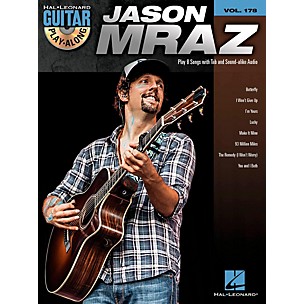 Hal Leonard Jason Mraz - Guitar Play-Along Volume 178 (Book/CD)