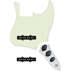 920d Custom Jazz Bass Loaded Pickguard With Drive (Hot) Pickups and JB-C Control Plate