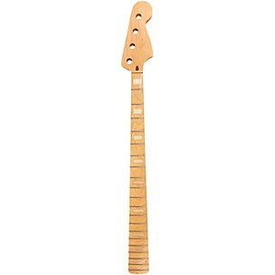Allparts Jazz Bass Replacement Neck, One Piece Maple w/Block Inlays