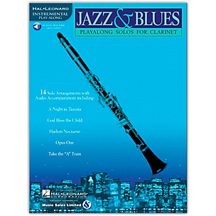 Hal Leonard Jazz & Blues Playalong Solos for Clarinet (Book/Online Audio)