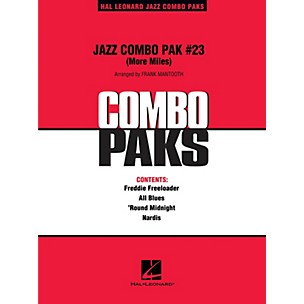 Hal Leonard Jazz Combo Pak #23 (More Miles Davis) Jazz Band Level 3 by Miles Davis Arranged by Frank Mantooth