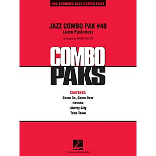 Hal Leonard Jazz Combo Pak #40 (Jaco Pastorius) Jazz Band Level 3 by Jaco Pastorius Arranged by Mark Taylor