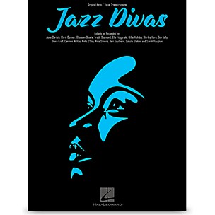 Hal Leonard Jazz Divas - Original Keys For Singers Vocal Collection