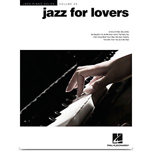 Hal Leonard Jazz For Lovers - Jazz Piano Solos Series Volume 23