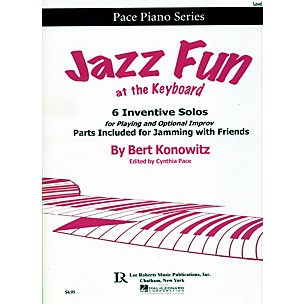 Hal Leonard Jazz Fun at the Keyboard -  6 Inventive Solos for Playing and Optional Improv