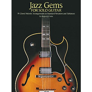 Hal Leonard Jazz Gems for Solo Guitar Book