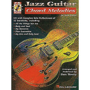 Hal Leonard Jazz Guitar Chord Melodies Guitar Tab Songbook with CD