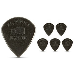 Dunlop Jazz III XL Stiffo Guitar Picks 6-Pack