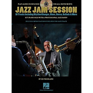 Hal Leonard Jazz Jam Session Jam Trax Series Softcover with CD Written by Ed Friedland