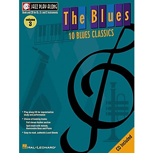 Hal Leonard Jazz Play-Along Series The Blues Book with CD