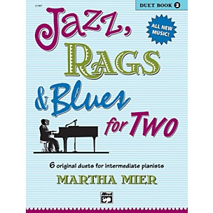 Alfred Jazz Rags & Blues for Two Book 2