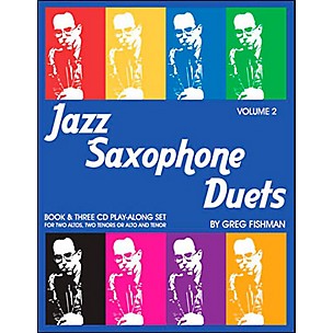 Jamey Aebersold Jazz Saxophone Duets Vol. 2