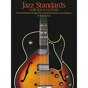 Hal Leonard Jazz Standards for Solo Guitar Tab Book