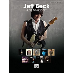 Alfred Jeff Beck Guitar TAB Anthology