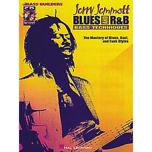 Hal Leonard Jerry Jemmott - Blues and Rhythm and Blues Bass Technique (Book/CD)