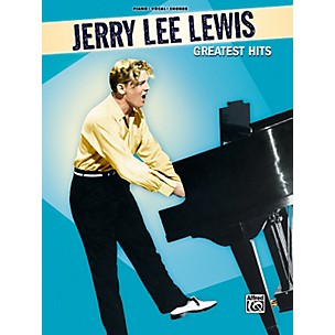 Alfred Jerry Lee Lewis Greatest Hits Piano, Vocal, Guitar Songbook