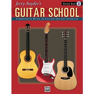 Alfred Jerry Snyder's Guitar School Method Book 1, Book With Online Audio