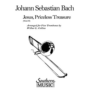 Southern Jesus, Priceless Treasure (Trombone Quintet) Southern Music Series Arranged by Wilbur Collins