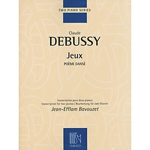 Editions Durand Jeux (Poème Dansé) (Includes 2 piano parts) Editions Durand Series Softcover by Claude Debussy (Advanced)