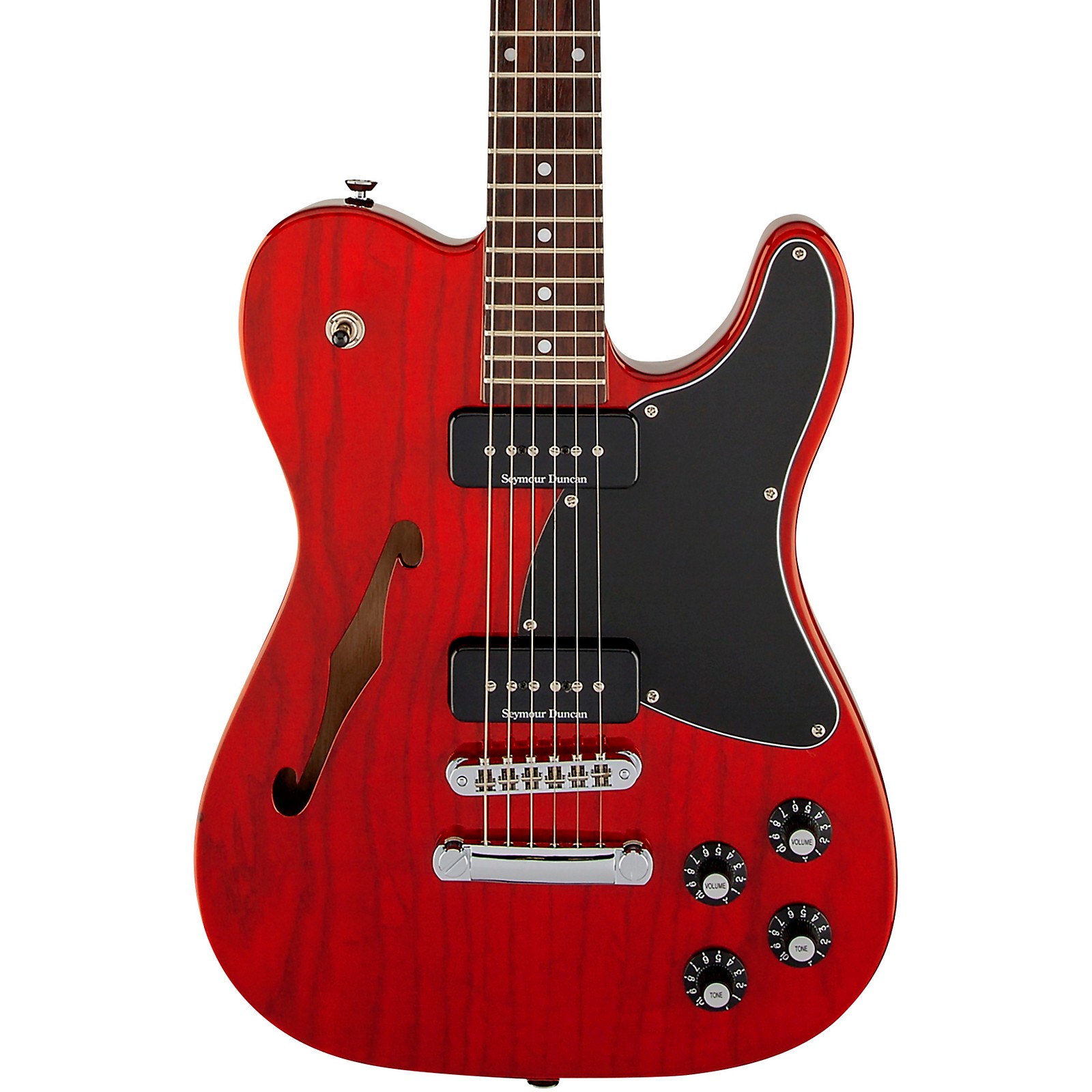 ギター Fender Telecaster thinline Jim Adkins Fender Jim Adkins JA-90 Telecaster Thinline Electric Guitar