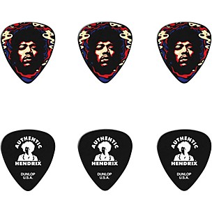 Dunlop Jimi Hendrix '69 Psych Series Guitar Picks & Tin