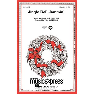 Hal Leonard Jingle Bell Jammin' 2-Part Arranged by Tom Anderson