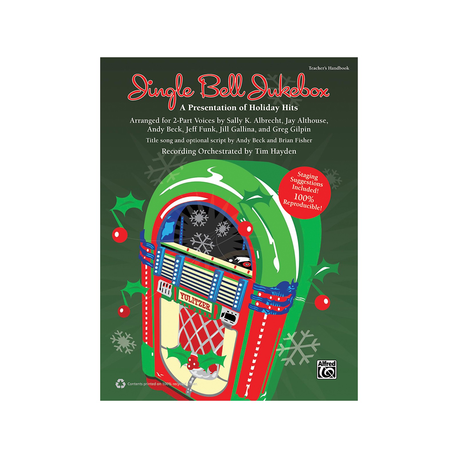 Alfred Jingle Bell Jukebox Book & CD | Music & Arts