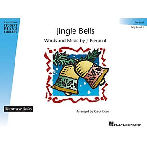 Hal Leonard Jingle Bells Piano Library Series by J. Pierpont (Level Early Elem (Pre-Staff))