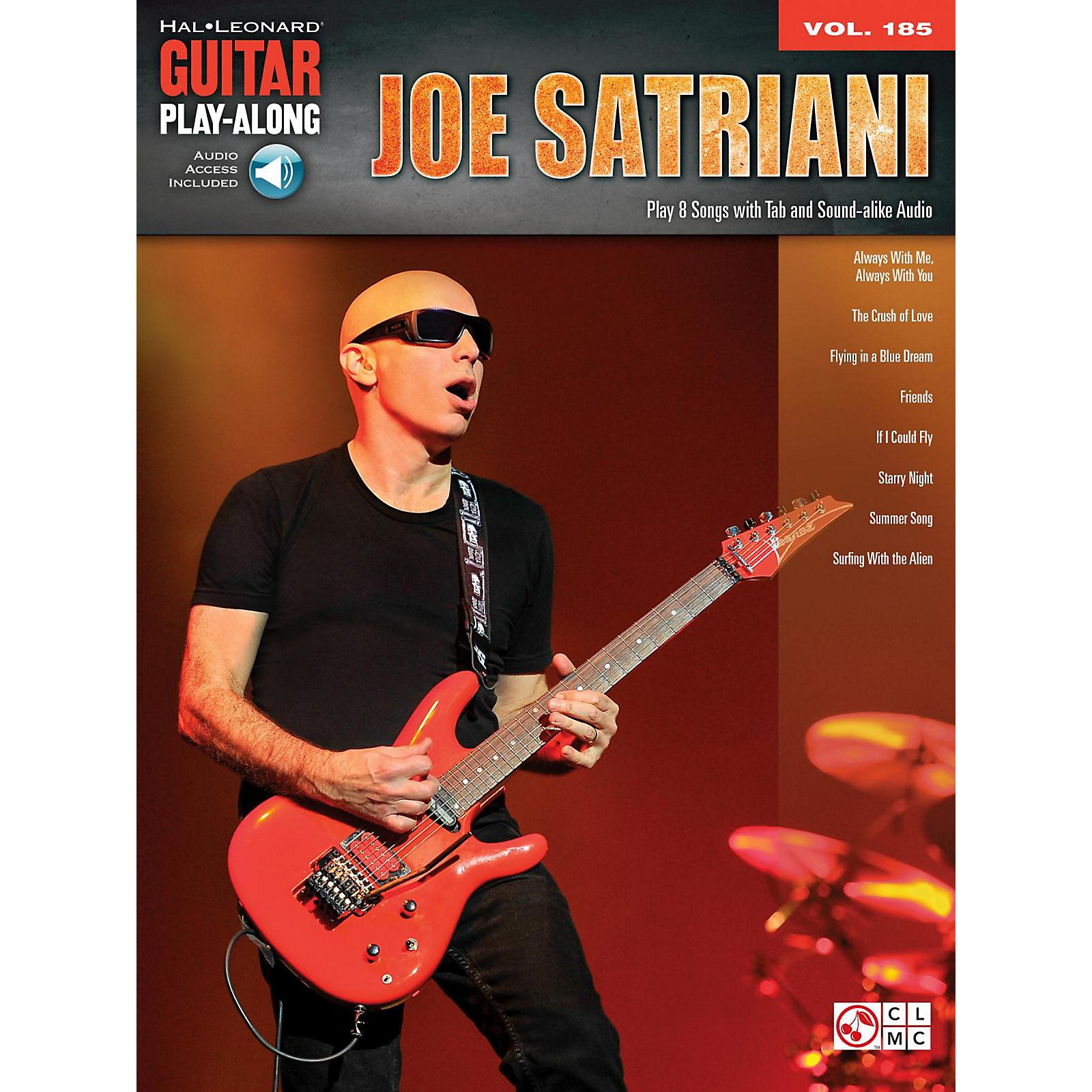 Hal Leonard Joe Satriani - Guitar Play-Along Vol. 185 Book/Audio
