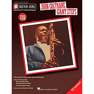 Hal Leonard John Coltrane Giant Steps - Jazz Play-Along Volume 149 Book/CD