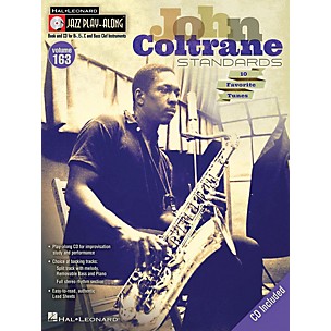 Hal Leonard John Coltrane Standards - Jazz Play-Along Volume 163 Book/CD