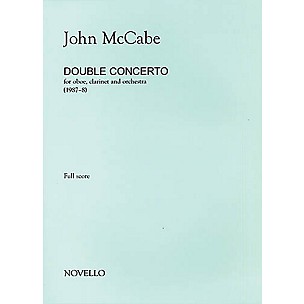Music Sales John McCabe: Double Concerto For Oboe, Clarinet and Orchestra (Study Score) Music Sales America Series